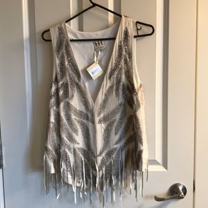 Haute Hippie Vest. Size S.